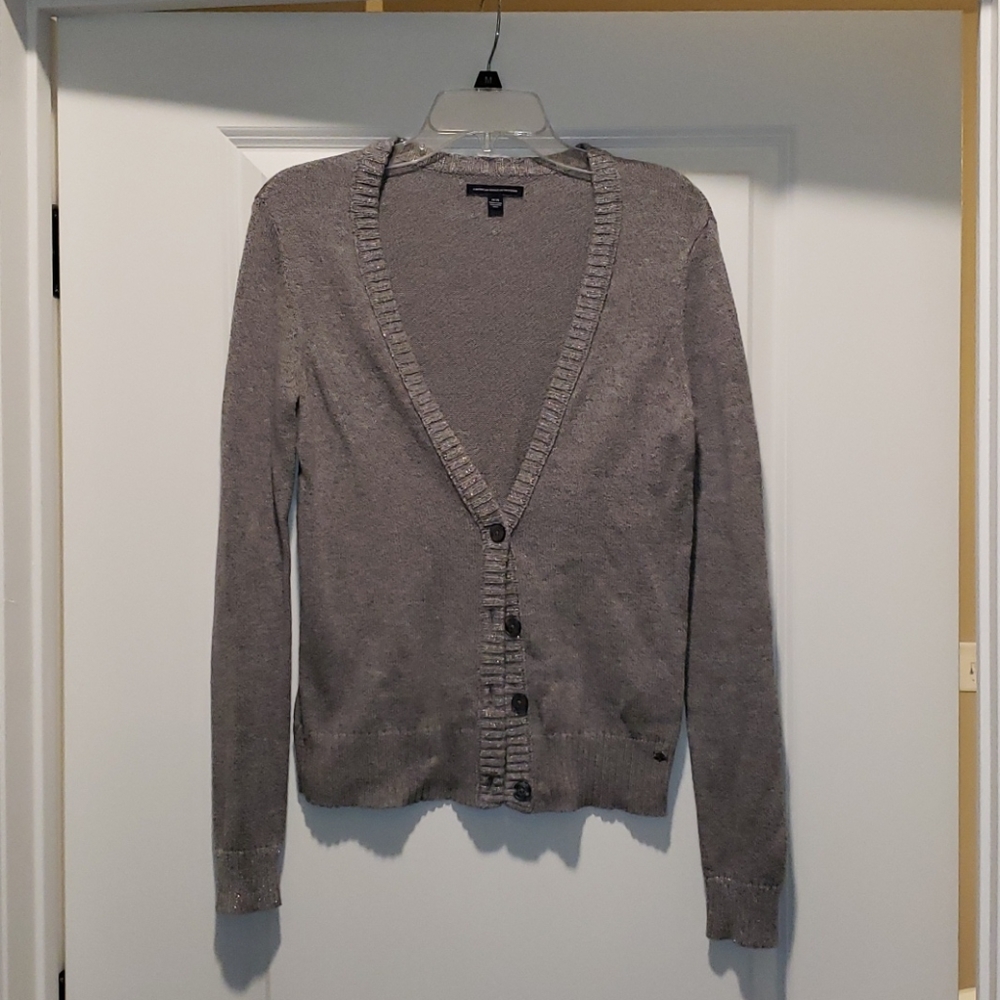 AEO grey cardigan